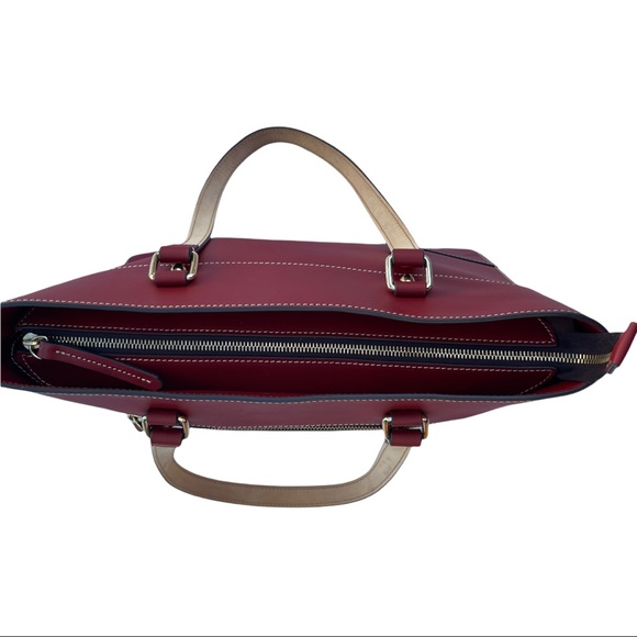 Dooney & Bourke Beacon Leather Zip-Top Large Mila - Picture 6 of 10